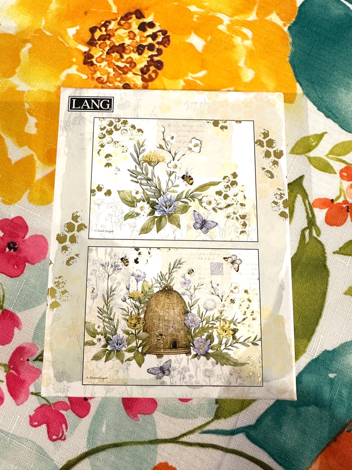 Lang Bee & Flower Note Card Set