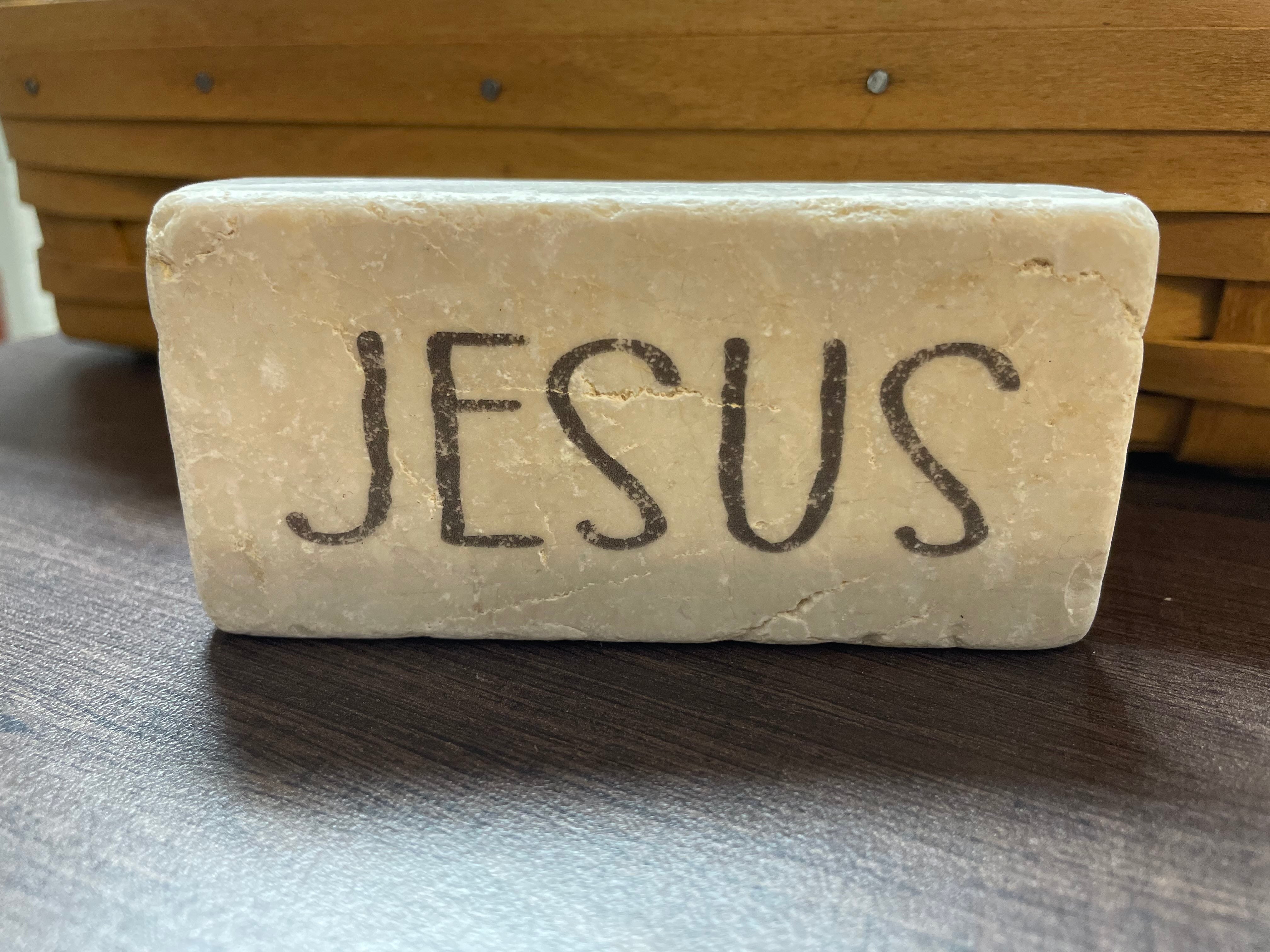 Jesus Scripture Stone