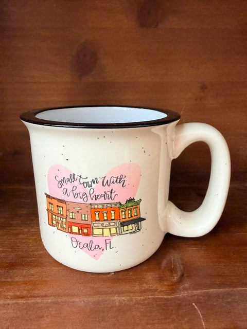 Small Town with a Big Heart Ocala Camper Mug